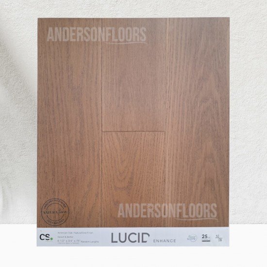 Canadian Standard, LUCID Planks 6½” x 3/4" Engineered Hardwood - Enhance Canadian Standard, LUCID Planks 6½” x 3/4" Engineered Hardwood - Enhance